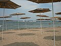 Плажни чадъри в Ахтопол