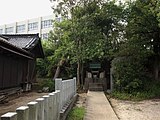 御嶽神社に隣接する秋葉神社（2012年（平成21年）9月）。