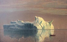 Albert Bierstadt's painting The Iceberg Albert Bierstadt - The Iceberg.jpg