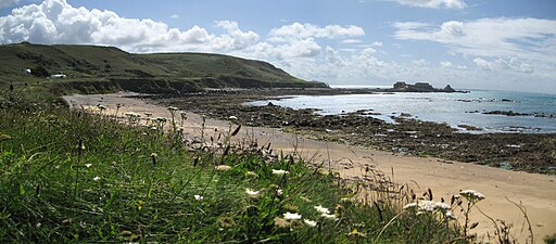 Alderney - nordwest coast