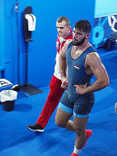 <span class="mw-page-title-main">Alex Szőke</span> Hungarian Greco-Roman wrestler