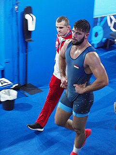 Alex Szőke Hungarian Greco-Roman wrestler