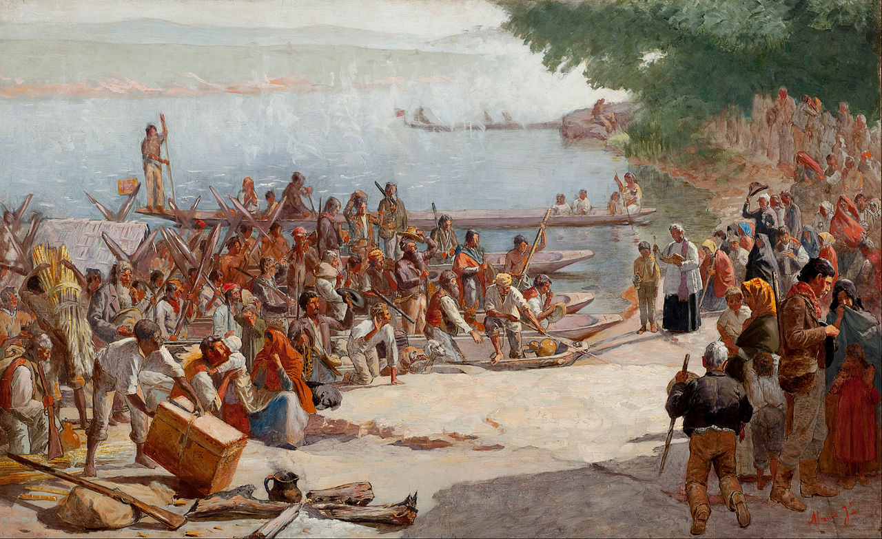 Almeida Júnior - Study for "Departure of the Monção" - Google Art Project.jpg