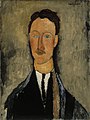 Portreto de la artisto Léopold Survage, Amedeo Modigliani, 1918