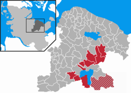 Amt Großer Plöner See – Mappa