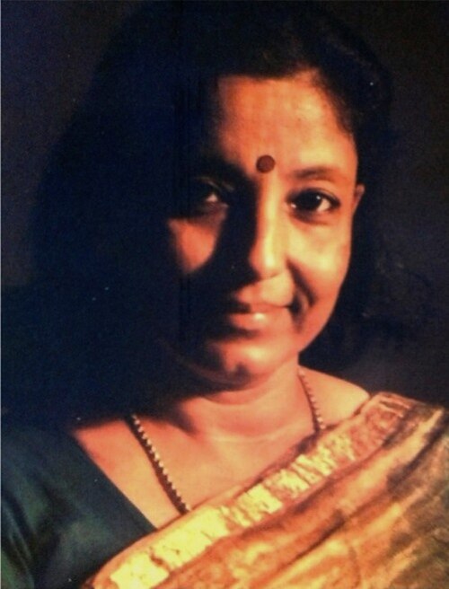 Anandavally lent her voice to 9 characters in a film.