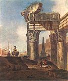 Античные руины. 1650-е. Холст, масло. Музей изобразительных искусств, Будапешт