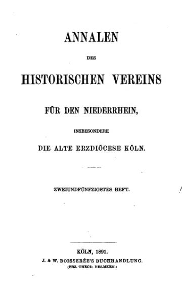 File:Annalen des Historischen Vereins für den Niederrhein 52 (1891).djvu