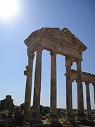 Pórtico de la ciudad de Apamea, (Siria).