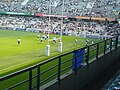 Français : Entraînement des joueurs fidjiens le 23 septembre 2007 au stade La Mosson, à Montpellier