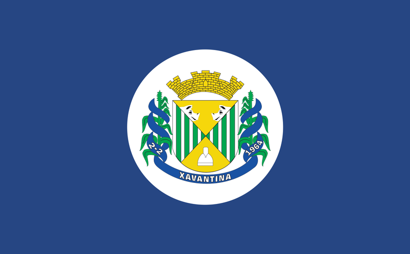 File:Bandeira do município de Xavantina (SC).png