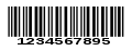 Interleaved Two of Five barcode