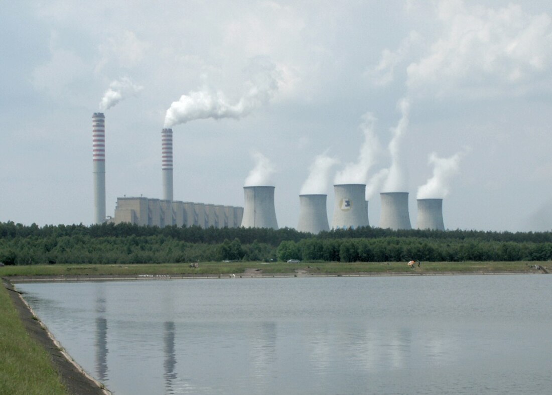 Fossil fuel power station