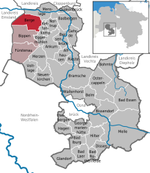 Bergé - Carte