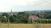 Blick über den Ortsteil Rödinghausen, von der Jugendherberge aus