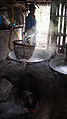 Open pan salt making in Bo Kluea, Nan Province