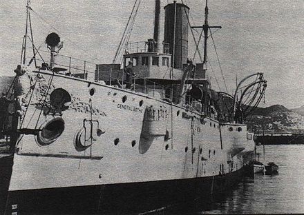 SATS General Botha as a training ship. (SAN archives)