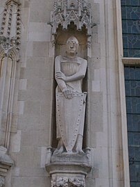 Boudewijn met de IJzeren Arm arm, stadhuis Brugge.