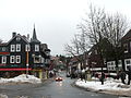 Elbingeröder Straße (B27) in winter