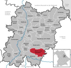 SAD.svg-дегі Oberpfalz in Bruck