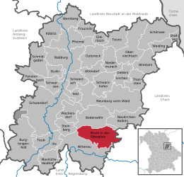 Bruck in der Oberpfalz - Localizazion