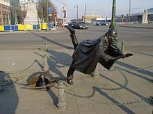 Der Vaartkapoen, Place Sainctelette/Saincteletteplaats in Molenbeek.