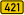 Bundesstraße 421 number.svg