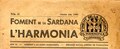 Butlletí del Foment de la Sardana l'Harmonia 1931-1936