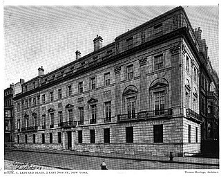 <span class="mw-page-title-main">C. Ledyard Blair House</span> Demolished mansion in Manhattan, New York