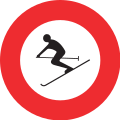 2.15.1 Skifahren verboten