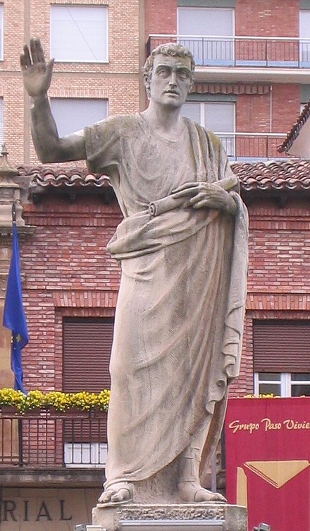 Calahorra, estatua de Quintiliano (cropped).JPG