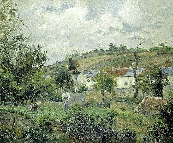 File:Camille Pissarro - L´Hermitage, Pontoise - 1878.jpg