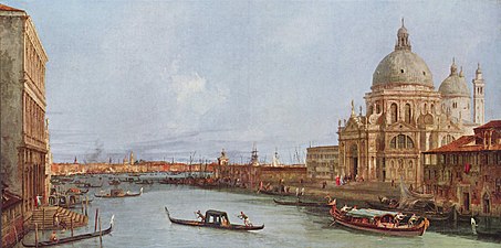 Santa Maria della Salute, vue du grand canal, 1725-1726, Gemäldegalerie (Berlin)[5]