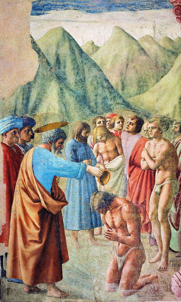 15th-century painting by Masaccio, Brancacci Chapel, Florence