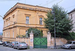 Casa din centrul istoric al Sibiului în care a locuit doamna Teodora Lișcu