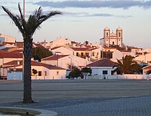 Castro Verde at Sunset from Marketplace.JPG