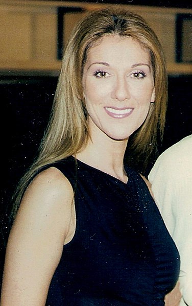 Dion during the promotion of Let's Talk About Love, 1998