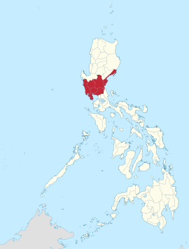 Lução Central na Filipinas Coordenadas : 15°28'N, 120°45'E