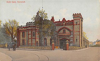 <span class="mw-page-title-main">Chapel Field Road drill hall, Norwich</span> Former military installation in Norwich, England