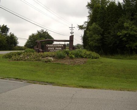 Charlestown State Park Entrance