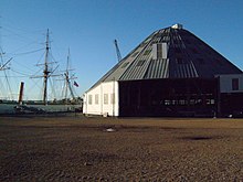 Slip 3 at Chatham Dockyard, designed and built by the Corps ChathamCoveredSlipNo3.JPG