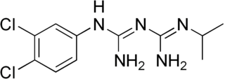 <span class="mw-page-title-main">Chlorproguanil</span> Chemical compound