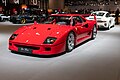 * Nomination Ferrari F40 at Tuning World Bodensee 2018 --MB-one 13:50, 1 April 2024 (UTC) * Promotion Can you please get rid of the disturbing black element on the right and crop more at the bottom? --Poco a poco 17:33, 1 April 2024 (UTC)  Done Thanks for the review --MB-one 06:34, 3 April 2024 (UTC)  Support Much better, thanks --Poco a poco 06:01, 4 April 2024 (UTC)