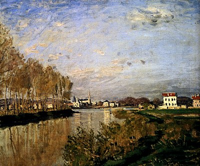 Claude Monet, The Seine at Argenteuil, 1873