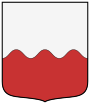 hullámos: a magyar heraldikában a leggyakoribb, általában a hullámos pólyánál alkalmazzák a folyók szimbólumaként; leggyakrabban mindkét oldalán hullámos