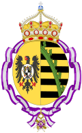 Coat of Arms of Augusta, German Empress (Order of María Luisa).svg