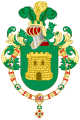 Coat of Arms of Luis Alberto Lacalle de Herrera (Order of Isabella the Catholic).svg