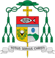 Coat of arms as Bishop of Iba