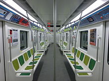 Interior of a 200 Series car. Coche CNR - Linea A del Subte de Buenos Aires.jpg