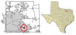 Location of St. Paul in Collin County, ٹیکساس